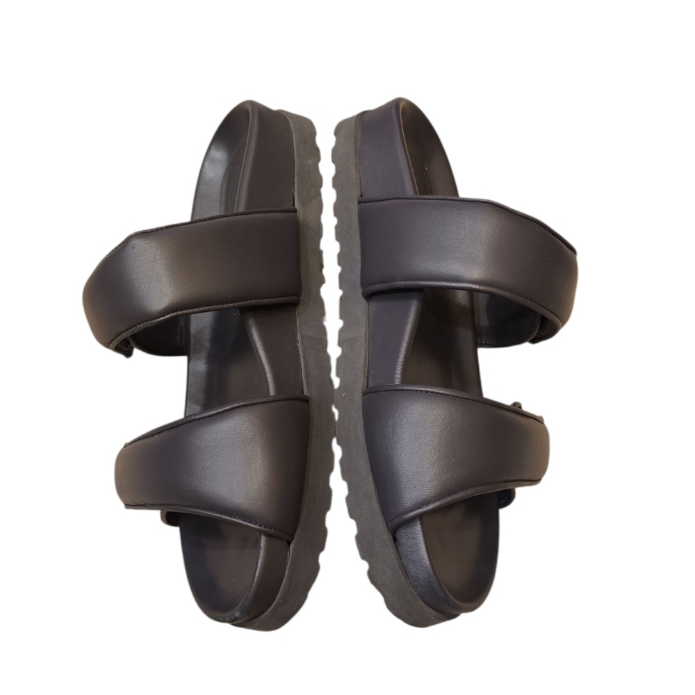 GIA X Pernille Teisbaek Leather Sandals Black Size 39 - Picture 4 of 9